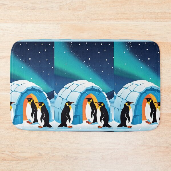 Item preview, Art - Arctic Scene Illustration, Fairytale Winter Atmosphere designed and sold by AnimeShin.