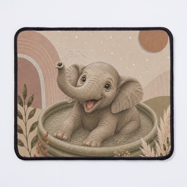 Item preview, Boho Elephant Fun designed and sold by MariaLouise-Art.