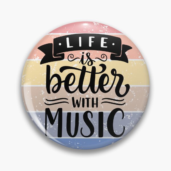 Item preview, Life Is Better With Music designed and sold by FanFest.