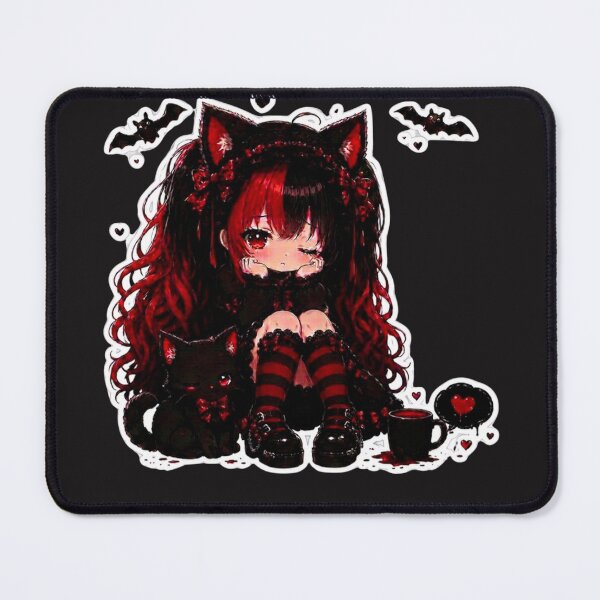 Item preview,  Cute Gothic Anime Girl Everything Sucks  designed and sold by Revyra.