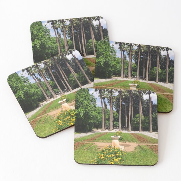 Item preview, Serene Botanical Garden with Tall Palms designed and sold by HiddenPlaces.