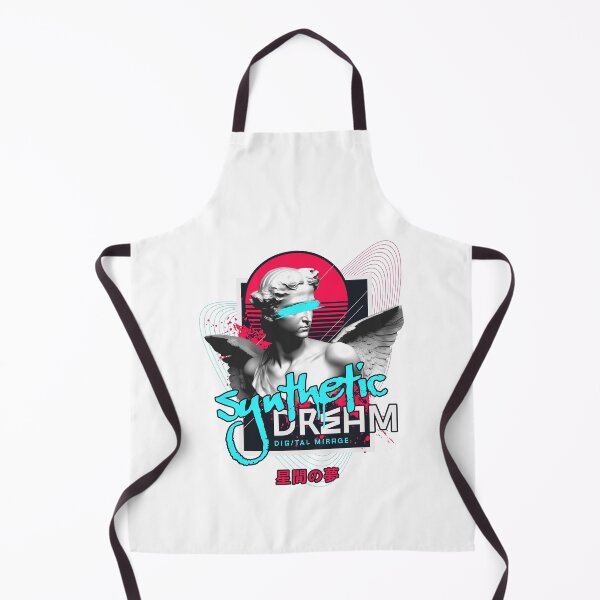 Item preview, Synthetic Dream Digital Mirage Vaporwave Angel Graphic Tee designed and sold by MoodPrint25.