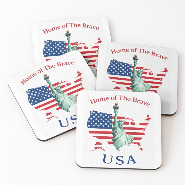 Item preview, Home of The Brave USA designed and sold by Illumine-World.