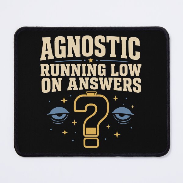 Item preview, Agnostic But Tired Funny Agnostic Gift designed and sold by AndreasMei.