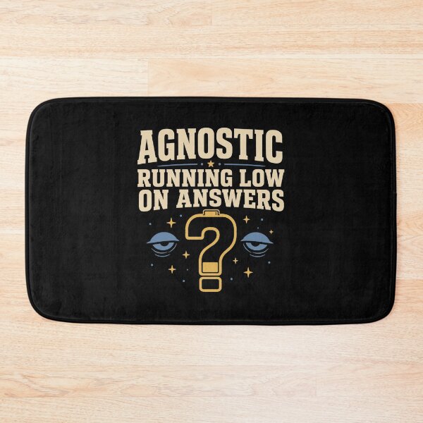 Item preview, Agnostic But Tired Funny Agnostic Gift designed and sold by AndreasMei.