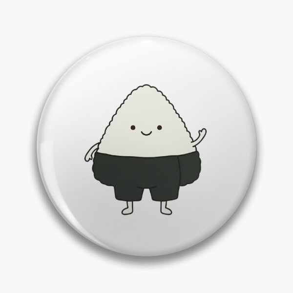 Item preview, Cute Onigiri Rice Ball Mascot Character designed and sold by ajamzbox.