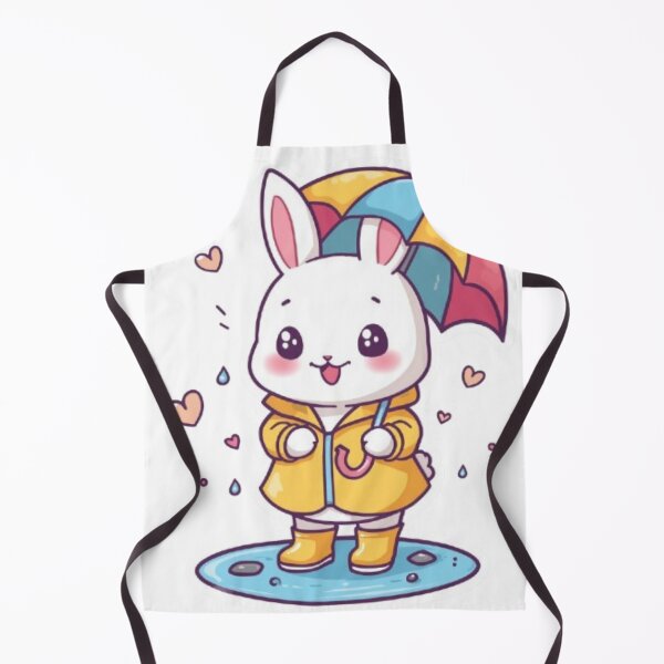 Item preview, Cute Rainy Bunny Kawaii Sticker | Adorable Rabbit with Umbrella designed and sold by Stylestickers55.
