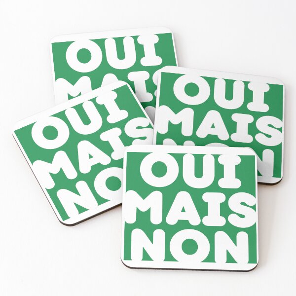 Item preview, Oui mais non designed and sold by InkRiot Studios.