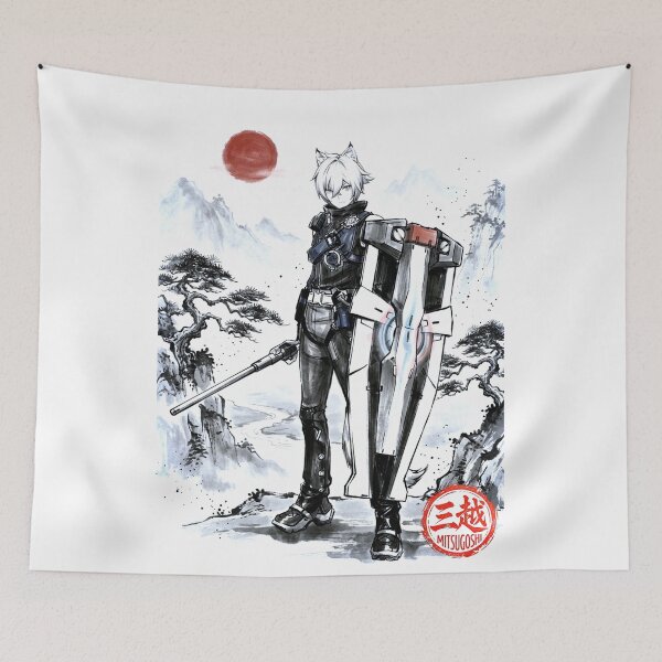 Item preview, Seth Lowell Sumi-e designed and sold by Mitsugoshi.