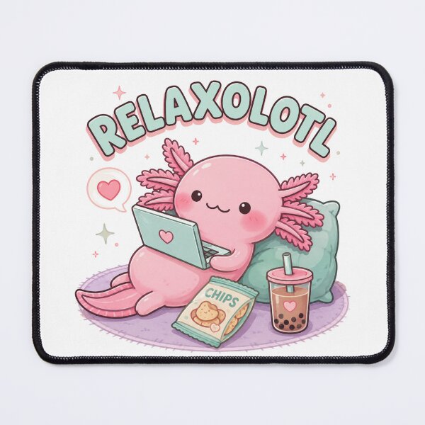 Item preview, Cute Relax A Lot Axolotl Funny designed and sold by SMARTKIT DESIGNAGENCY.
