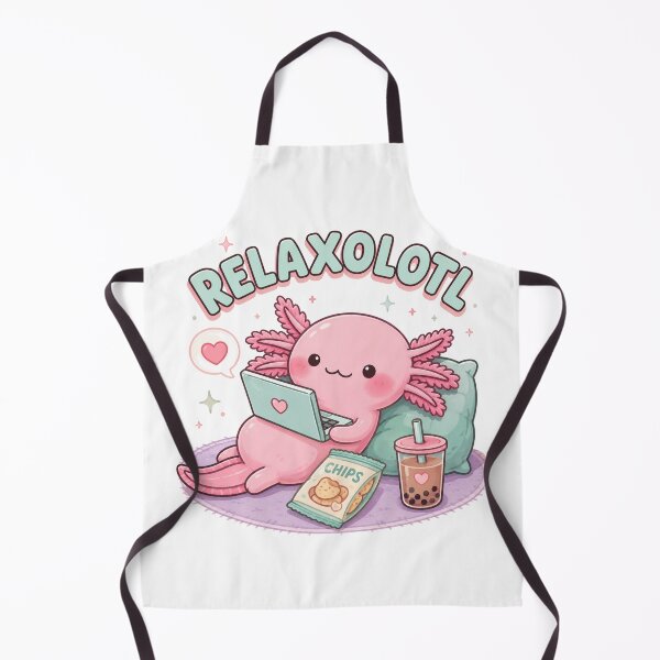 Item preview, Cute Relax A Lot Axolotl Funny designed and sold by SMARTKIT DESIGNAGENCY.