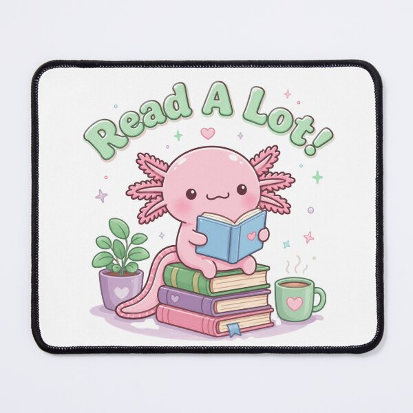 Item preview, Cute Read A Lotl Like An Axolotl designed and sold by SMARTKIT DESIGNAGENCY.