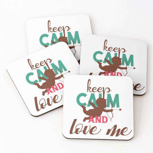 Item preview, Keep calm and love me designed and sold by BassAddict.
