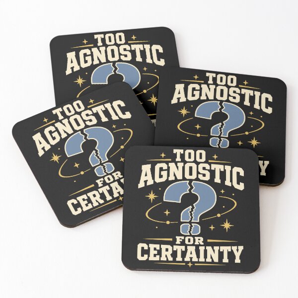 Aperçu de l'œuvre Agnostic But Tired Funny Agnostic Gift créée et vendue par AndreasMei.