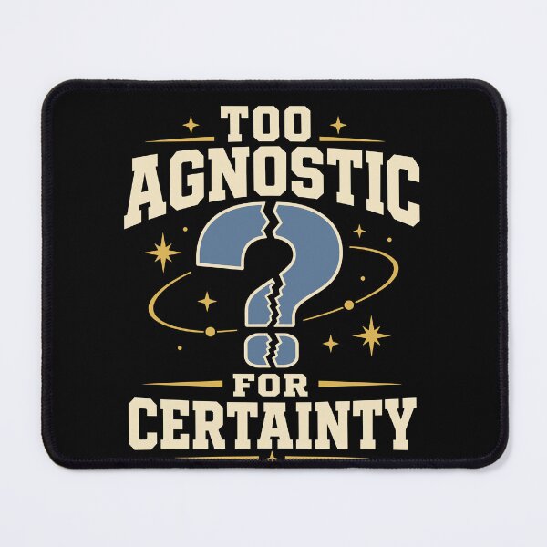 Item preview, Agnostic But Tired Funny Agnostic Gift designed and sold by AndreasMei.
