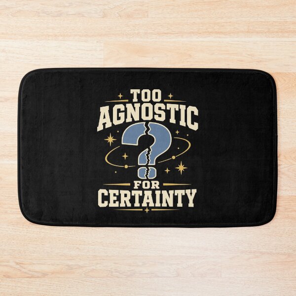 Item preview, Agnostic But Tired Funny Agnostic Gift designed and sold by AndreasMei.