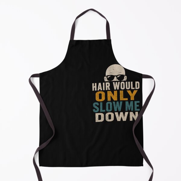 Item preview, Hair Would Only Slow Me Down Bald Dad Humor designed and sold by Marblaes00.