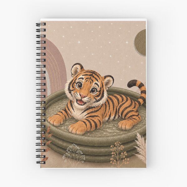 Item preview, Boho tiger designed and sold by MariaLouise-Art.
