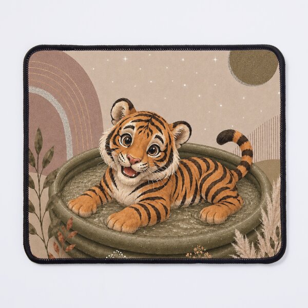 Item preview, Boho tiger designed and sold by MariaLouise-Art.