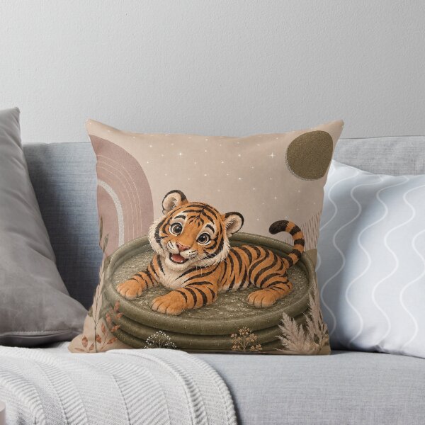 Item preview, Boho tiger designed and sold by MariaLouise-Art.
