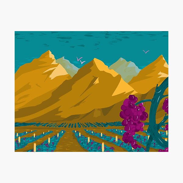 Item preview, Mendoza Argentina Wine and Grapes Travel designed and sold by by-andreas.