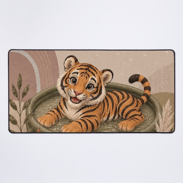 Item preview, Boho tiger designed and sold by MariaLouise-Art.