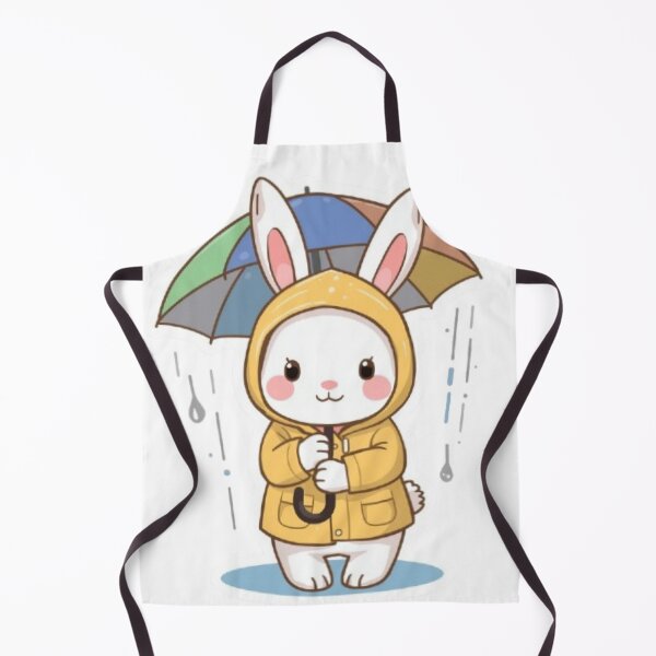 Item preview, Cute Rainy Bunny Kawaii Sticker | Adorable Rabbit with Umbrella designed and sold by Stylestickers55.