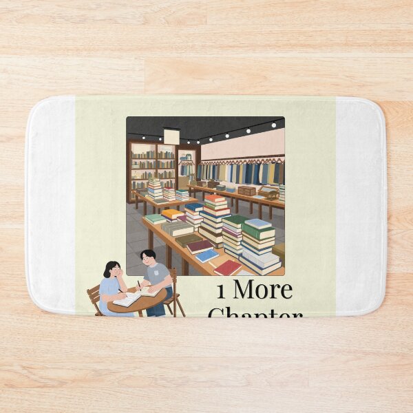 Item preview, One more chapter book lover typography  designed and sold by Krishnacre8.