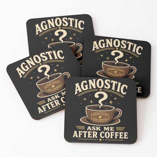 Aperçu de l'œuvre Agnostic But Tired Funny Agnostic Gift créée et vendue par AndreasMei.