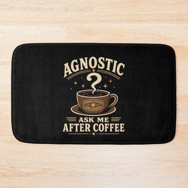 Item preview, Agnostic But Tired Funny Agnostic Gift designed and sold by AndreasMei.