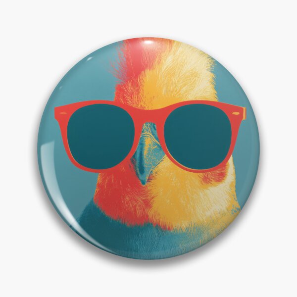 Item preview, COCKATIEL PUNK ROCK PARROT ART designed and sold by MarkedArtPrints.
