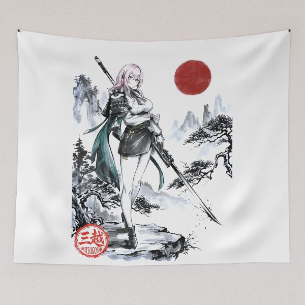 Item preview, Tsukishiro Yanagi Sumi-e designed and sold by Mitsugoshi.