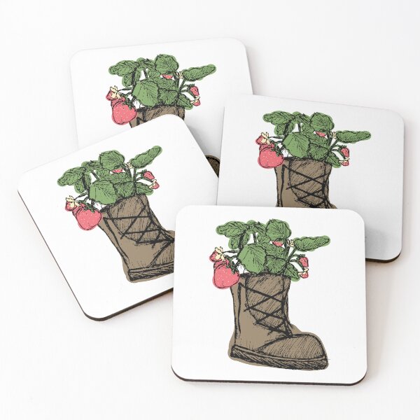 Item preview, Strawberries in a Boot designed and sold by toadinyarrow.