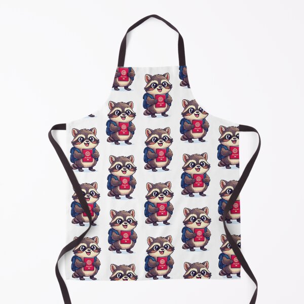 Item preview, Cute Raccoon Traveler Vacation Mode designed and sold by Fikuall.