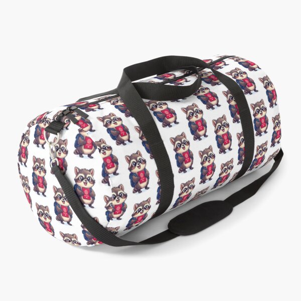 Item preview, Cute Raccoon Traveler Vacation Mode designed and sold by Fikuall.