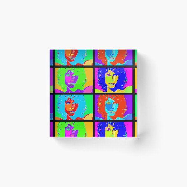 Item preview, Jim Morrison Pop Art Portrait designed and sold by SarayDesigns.