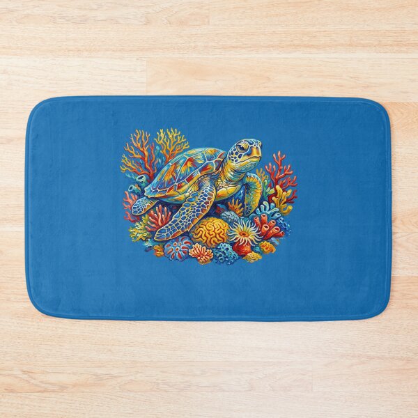 Item preview,  Colorful Sea Turtle Coral Reef Ocean Marine Life designed and sold by TeeARTHY.