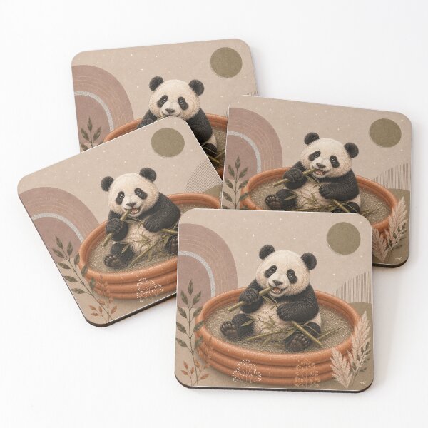 Item preview, Boho Panda designed and sold by MariaLouise-Art.