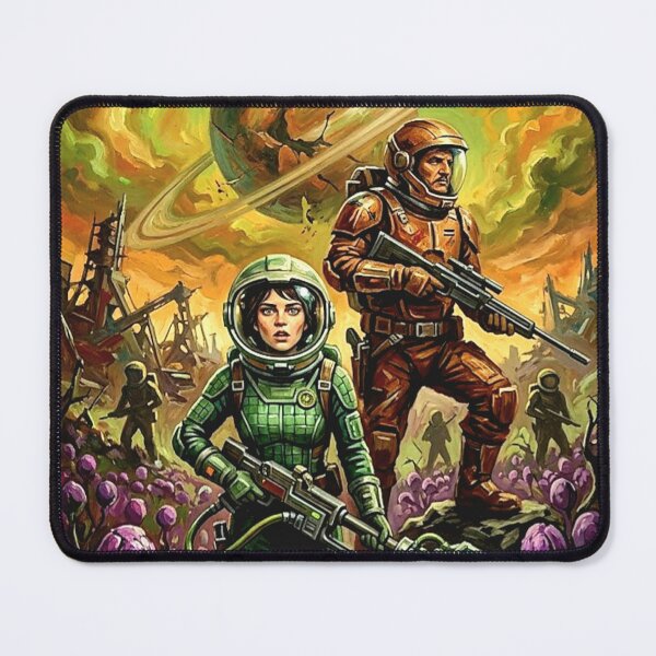 Item preview, Prospect Retro Sci-Fi Space Survival Indie Thriller Tribute Art Movie Poster designed and sold by Art's Diner.