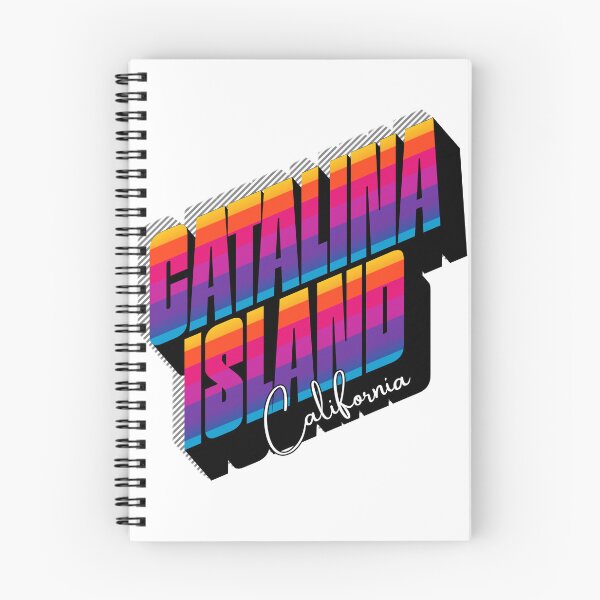 Item preview, Catalina Island California — Retro Sunset Text Design designed and sold by DonnaRaine.
