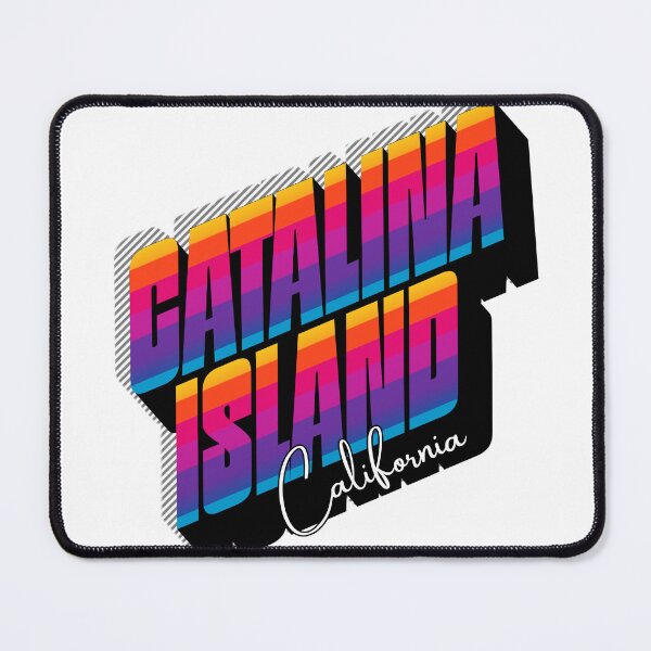 Item preview, Catalina Island California — Retro Sunset Text Design designed and sold by DonnaRaine.