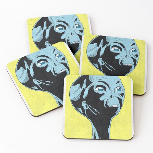 Item preview, ALIEN - Close Encounters of the Third Kind (Pop Art) designed and sold by FamousWeirdosRB.
