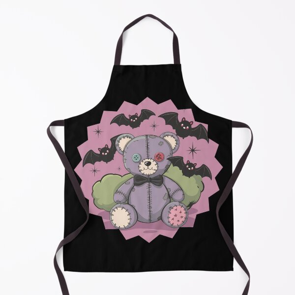 Item preview, Kawaii Pastel Goth Stitched Teddy Bear Bats designed and sold by NSB-Design.