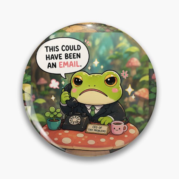 Item preview, Office Frog "This Could Have Been an Email" | Office Sarcasm designed and sold by JulianBurgos94.