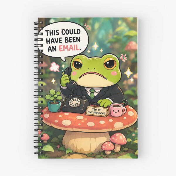 Item preview, Office Frog "This Could Have Been an Email" | Office Sarcasm designed and sold by JulianBurgos94.