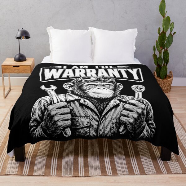 Item preview, I Am The Warranty Monkey Mechanic Humor designed and sold by Victor Shadehorn.