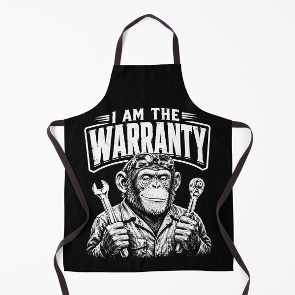 Item preview, I Am The Warranty Monkey Mechanic Humor designed and sold by Victor Shadehorn.