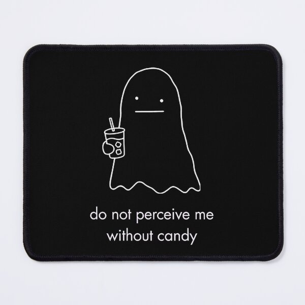 Item preview, Minimalist Ghost Do Not Perceive Without Candy designed and sold by NSB-Design.