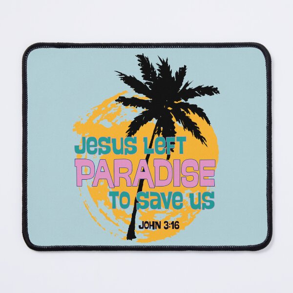 Item preview, Jesus Saves John 316 Love Tropical Paradise Summer Palm Tree Retro designed and sold by Forevermore.