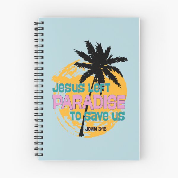 Item preview, Jesus Saves John 316  Love Tropical Paradise Summer Palm Tree Retro designed and sold by Forevermore.